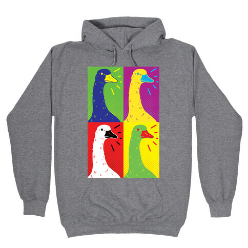 Goose Pop Art Hooded Sweatshirt