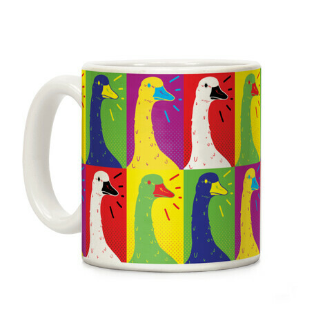 Goose Pop Art Coffee Mug