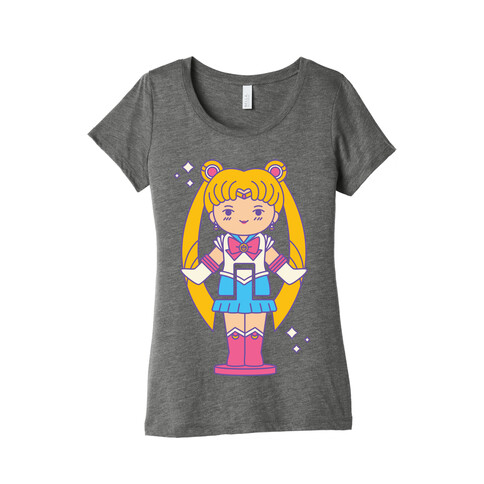 Sailor Moon Pocket Parody Womens T-Shirt