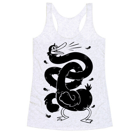 HONKTOBER: Rubber Hose Goose Racerback Tank Top