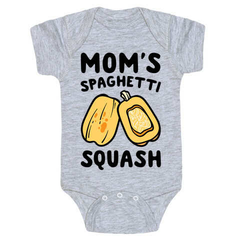 Mom's Spaghetti Squash Parody Baby One-Piece