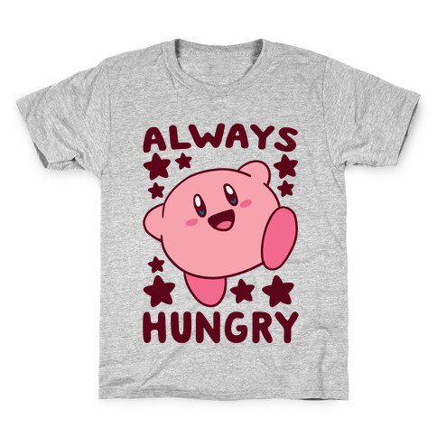 Always Hungry - Kirby Kids T-Shirt