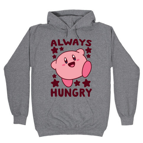 Always Hungry - Kirby Hooded Sweatshirt