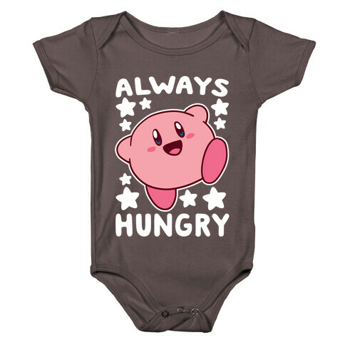 Always Hungry - Kirby Baby One-Piece