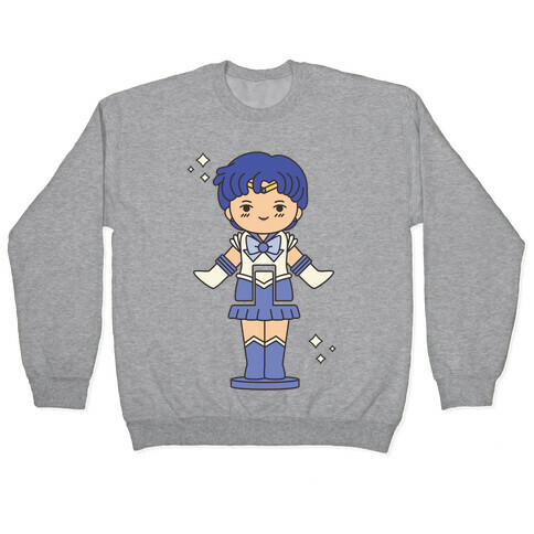 Sailor Mercury Pocket Parody Pullover