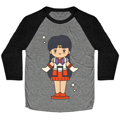 Sailor Mars Pocket Parody Baseball Tee