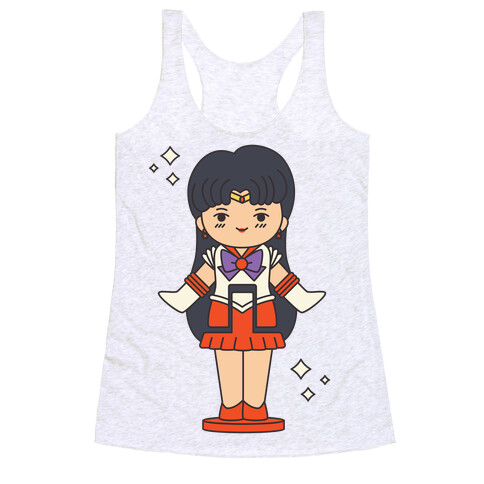 Sailor Mars Pocket Parody Racerback Tank Top