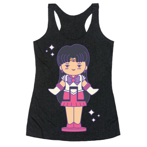 Sailor Mars Pocket Parody Racerback Tank Top