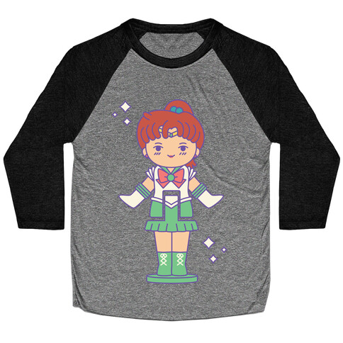 Sailor Jupiter Pocket Parody Baseball Tee