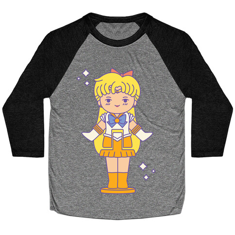 Sailor Venus Pocket Parody Baseball Tee