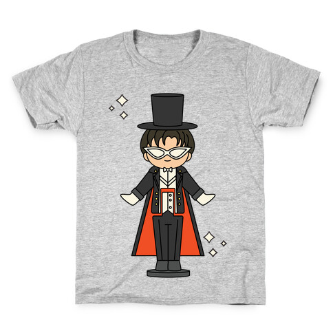 Tuxedo Mask Pocket Parody Kids T-Shirt