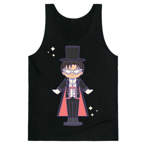 Tuxedo Mask Pocket Parody Tank Top