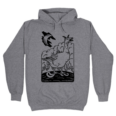 The Devil (Goose Parody) Hooded Sweatshirt