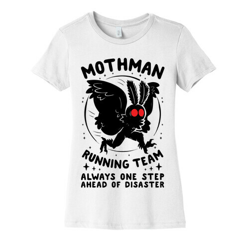 Mothman Running Team Womens T-Shirt