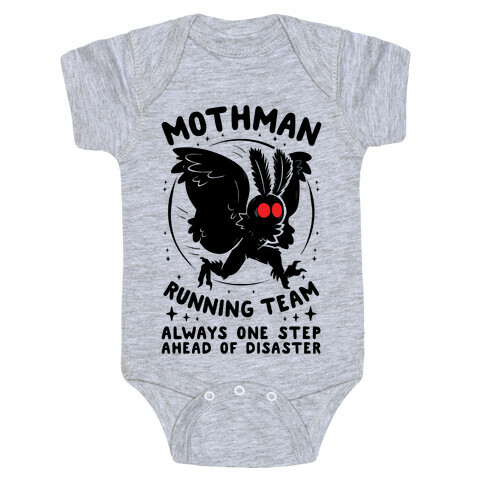 Mothman Running Team Baby One-Piece