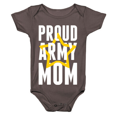 Proud Army Mom Baby One-Piece