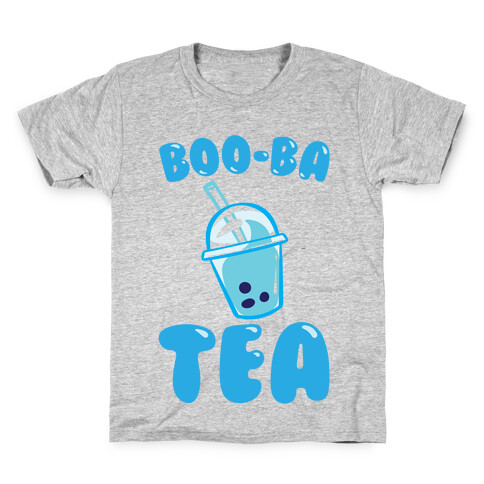 Boo-Ba Tea (Ghost Boba Tea Parody) Kids T-Shirt