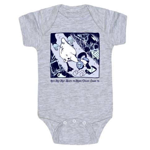 Lofi Hip Hop Goose  Baby One-Piece