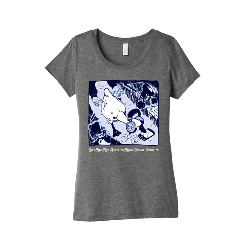 Lofi Hip Hop Goose  Womens T-Shirt