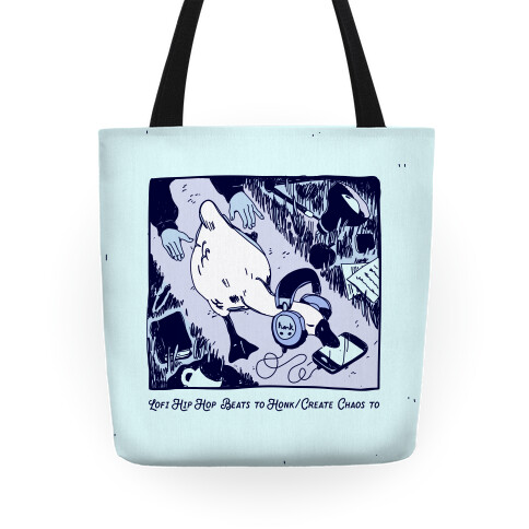 Lofi Hip Hop Goose  Tote