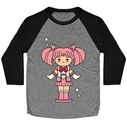 Sailor Chibi Moon Pocket Parody Baseball Tee