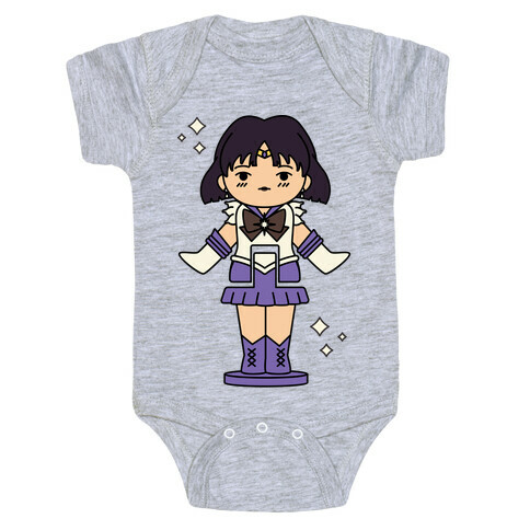 Sailor Saturn Pocket Parody Baby One-Piece