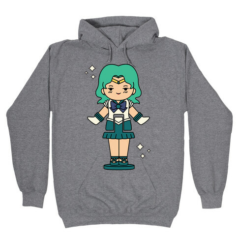 Sailor Neptune Pocket Parody Hooded Sweatshirt
