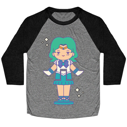 Sailor Neptune Pocket Parody Baseball Tee