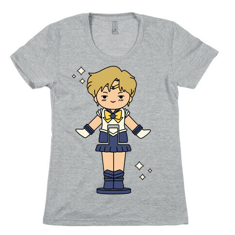 Sailor Uranus Pocket Parody Womens T-Shirt
