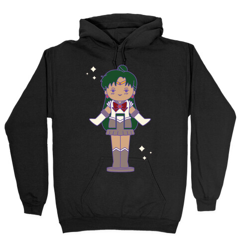 Sailor Pluto Pocket Parody Hooded Sweatshirt