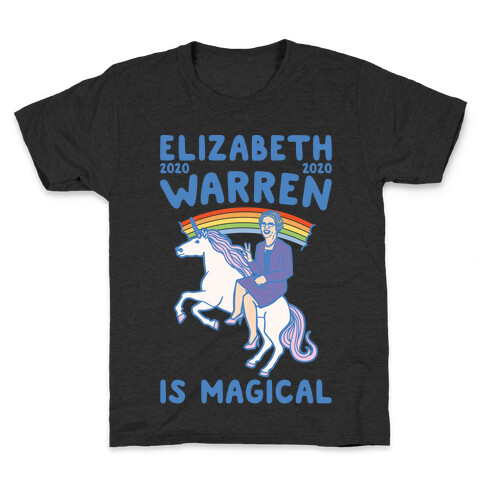 Elizabeth Warren Is Magical 2020 White Print Kids T-Shirt