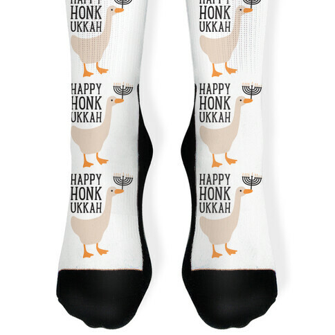 Happy Honkukkah Sock
