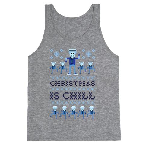 Christmas Is Chill Snow Miser Tank Top