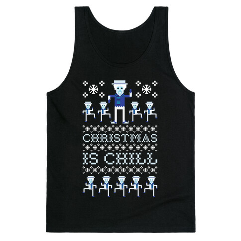 Christmas Is Chill Snow Miser Tank Top