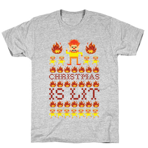 Christmas Is Lit Heat Miser T-Shirt