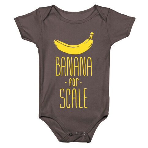 Banana for Scale Baby One-Piece