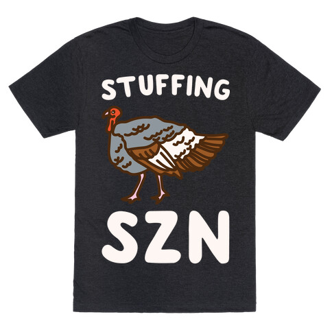 Stuffing Szn White Print T-Shirt