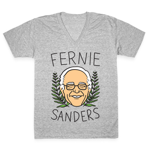 Fernie Sanders Bernie V-Neck Tee Shirt