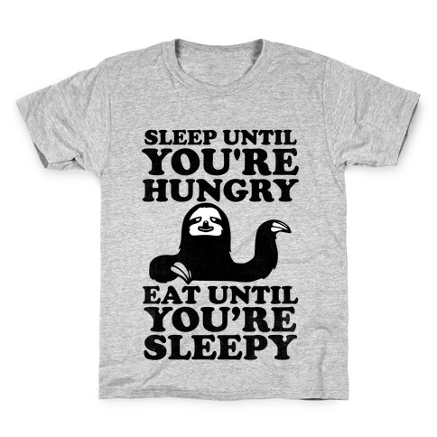 Sleep Till You're Hungry Kids T-Shirt
