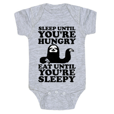 Sleep Till You're Hungry Baby One-Piece