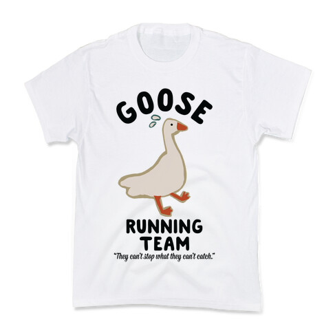 Goose Running Team Kids T-Shirt