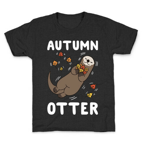 Autumn Otter Kids T-Shirt