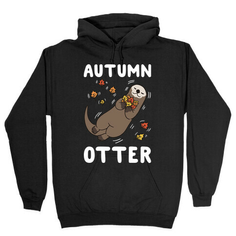 Autumn Otter Hooded Sweatshirt