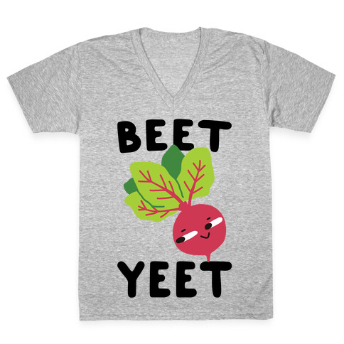 Beet Yeet V-Neck Tee Shirt
