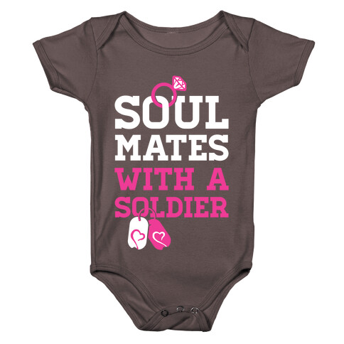 Soul Mates With A Soldier Baby One-Piece