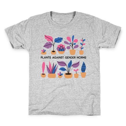 Plants Against Gender Norms Kids T-Shirt