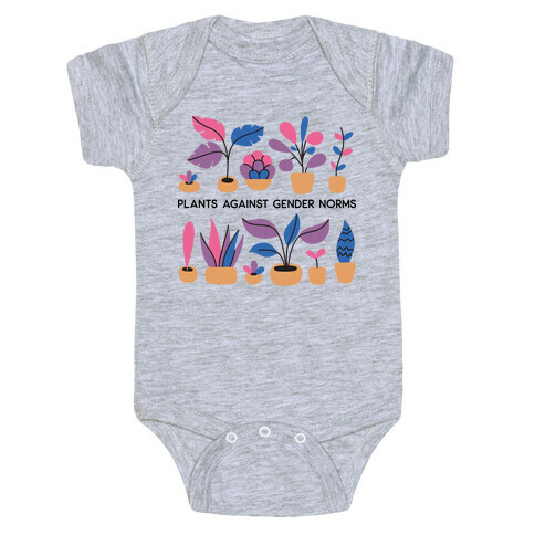 Plants Against Gender Norms Baby One-Piece