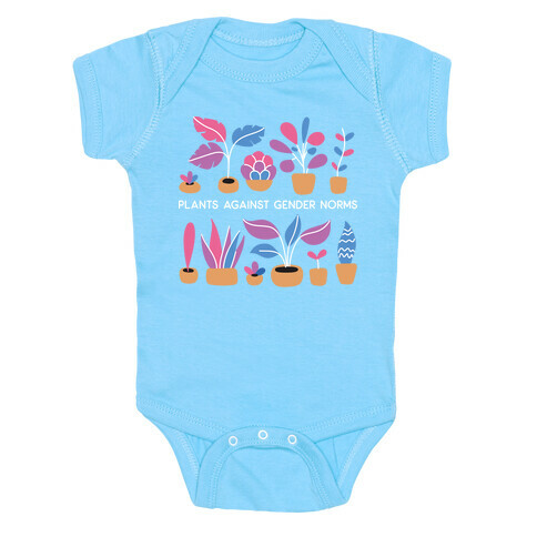 Plants Against Gender Norms Baby One-Piece