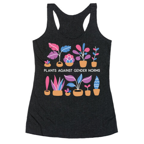 Plants Against Gender Norms Racerback Tank Top