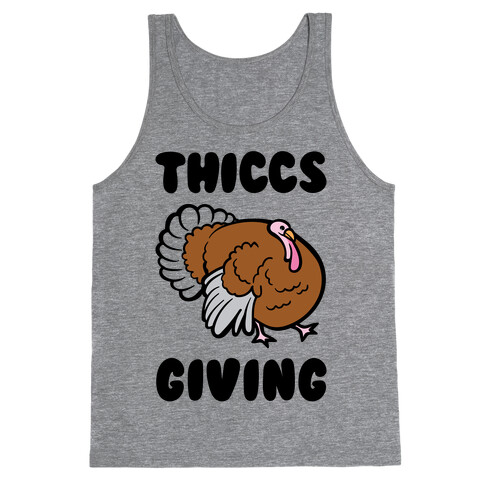 Thiccs-Giving Parody Tank Top